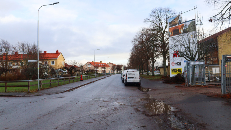 Borgmästaregatan avstängd vecka 49