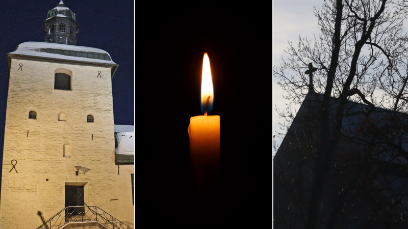 Förintelsens minnesdag uppmärksammas på Rådhustorget